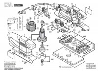 Bosch 0 603 289 742 PSS 23 E Orbital Sander 240 V / GB Spare Parts PSS23E